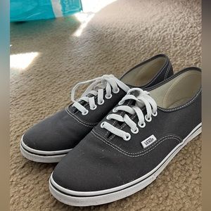 Gray Vans size 10